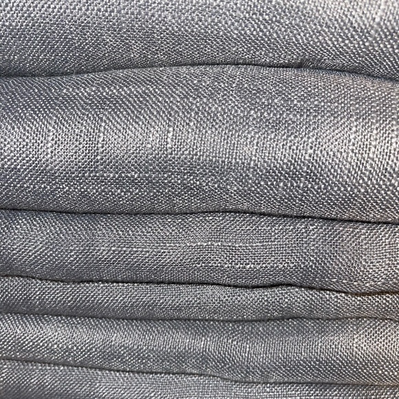 Semi Sheer Linen Grey Curtains (2 panels) - Picture 4 of 12